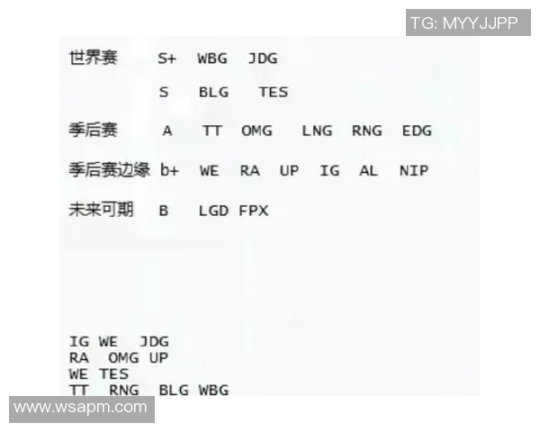 TES战队选手个人能力深度分析与比赛表现评估 TES战队选手个人能力深度分析与比赛表现评估